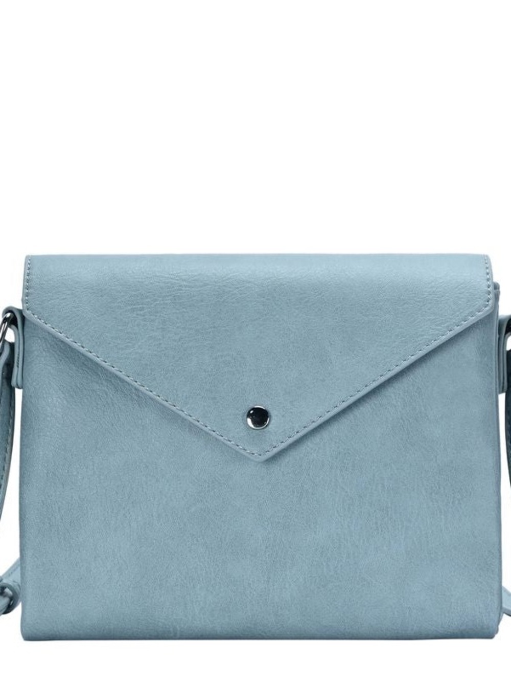 Antik Kraft Blue Vegan Leather Quinn Crossbody - Like New